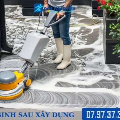 VỆ SINH CÔNG TRÌNH SAU XÂY DỰNG Ở BẾN TRE