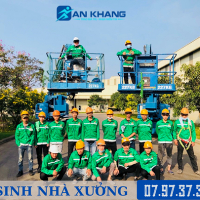 Dịch vụ vệ sinh công nghiệp tại Bình Dương